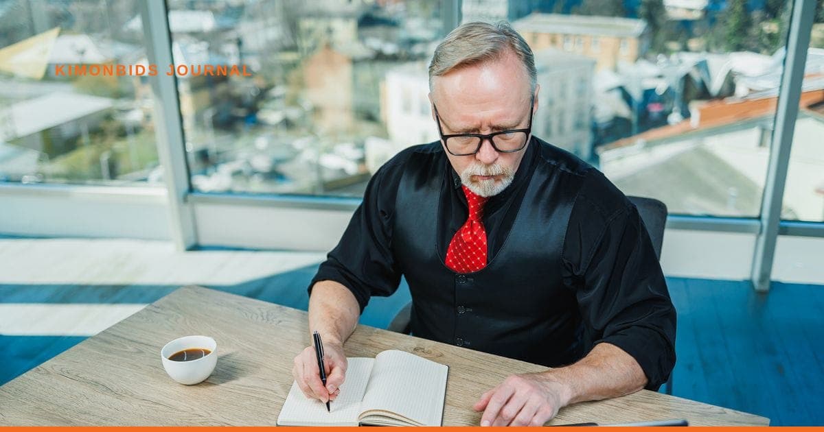 Professional lifestyle photograph accompanying the KimonBids Journal article "A Plain English Guide to BAFO for SME Bidders".